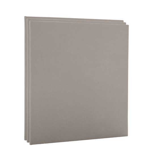 Paramount; Paramount Pro-Tones All-Media Toned Canvas Panels 3-Pack - Triple-Primed 100% Cotton Canvas, Non-Reflective Colors - Grey 11x14"; Category:Canvas Panels; Image:1